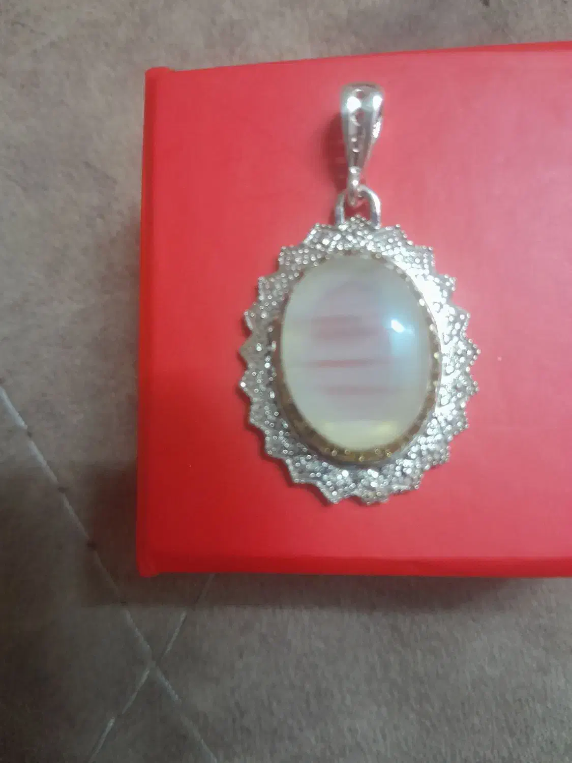 پلاک نقره سنگ مزارامام حسین (ص)|زیورآلات و اکسسوری|اسلامشهر, شهرک مفیدی|دیوار