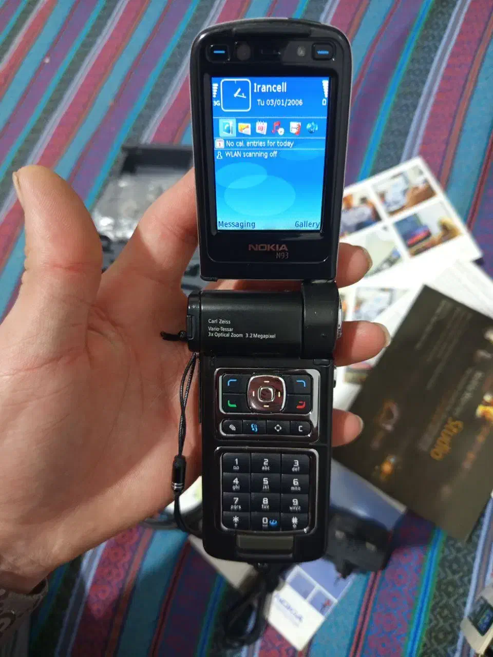 nokia n93|موبایل|تهران, استاد معین|دیوار