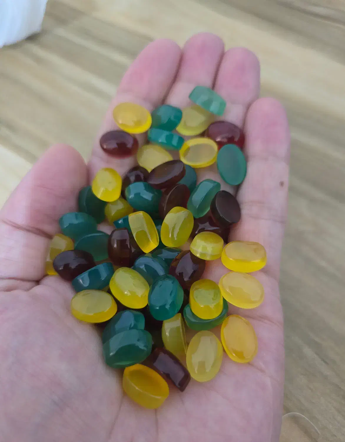 ۶۰ عدد عقیق خراسانی|جواهرات|رشت, استادسرا|دیوار