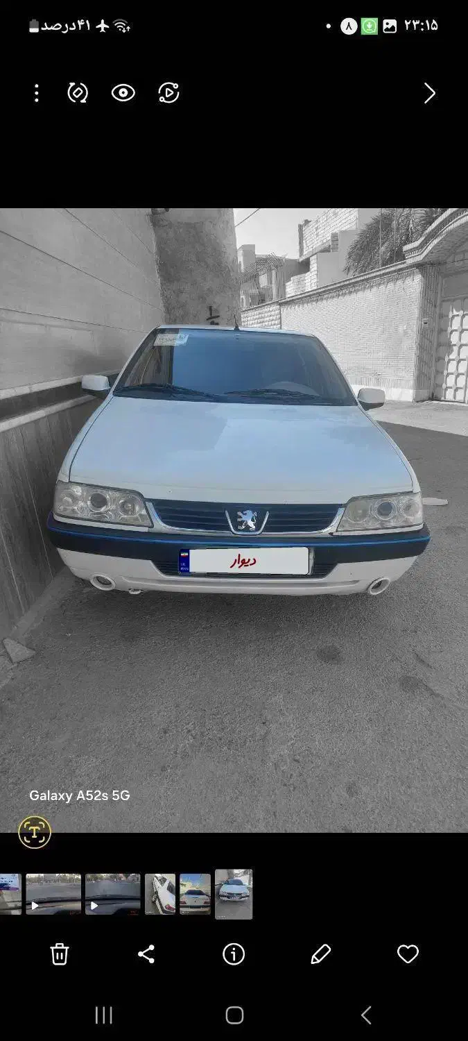 ۴۰۵ slx مدل ۹۶|خودرو سواری و وانت|جهرم, |دیوار