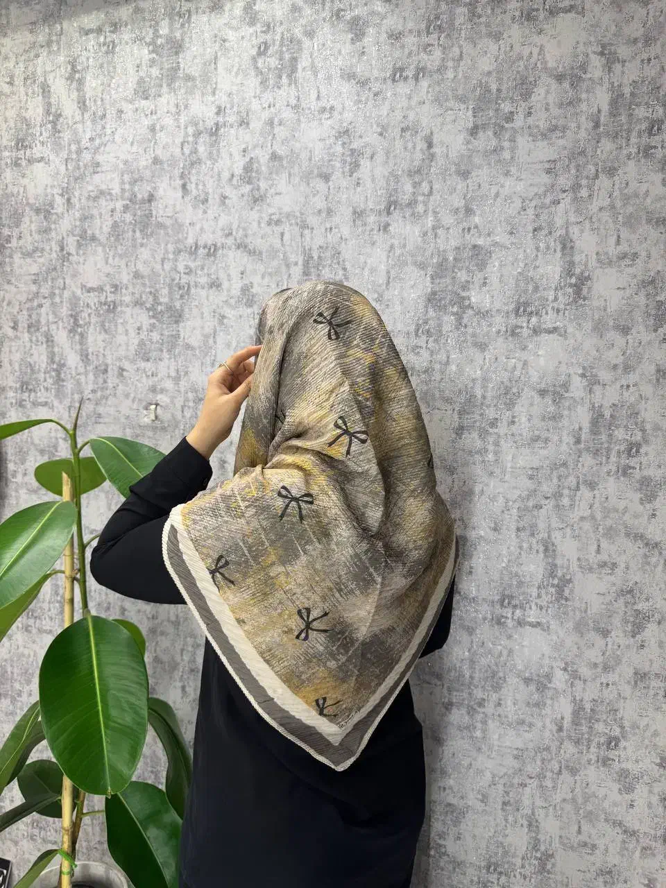 روسری پلیسه پاپیونی|لباس|قم, بکایی|دیوار