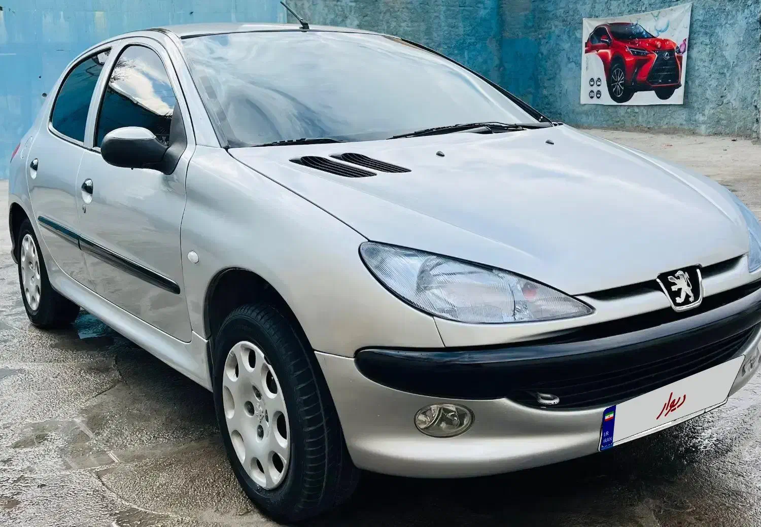 پژو۲۰۶ تیپ ۵ مدل ۸۲|خودرو سواری و وانت|نهاوند, |دیوار