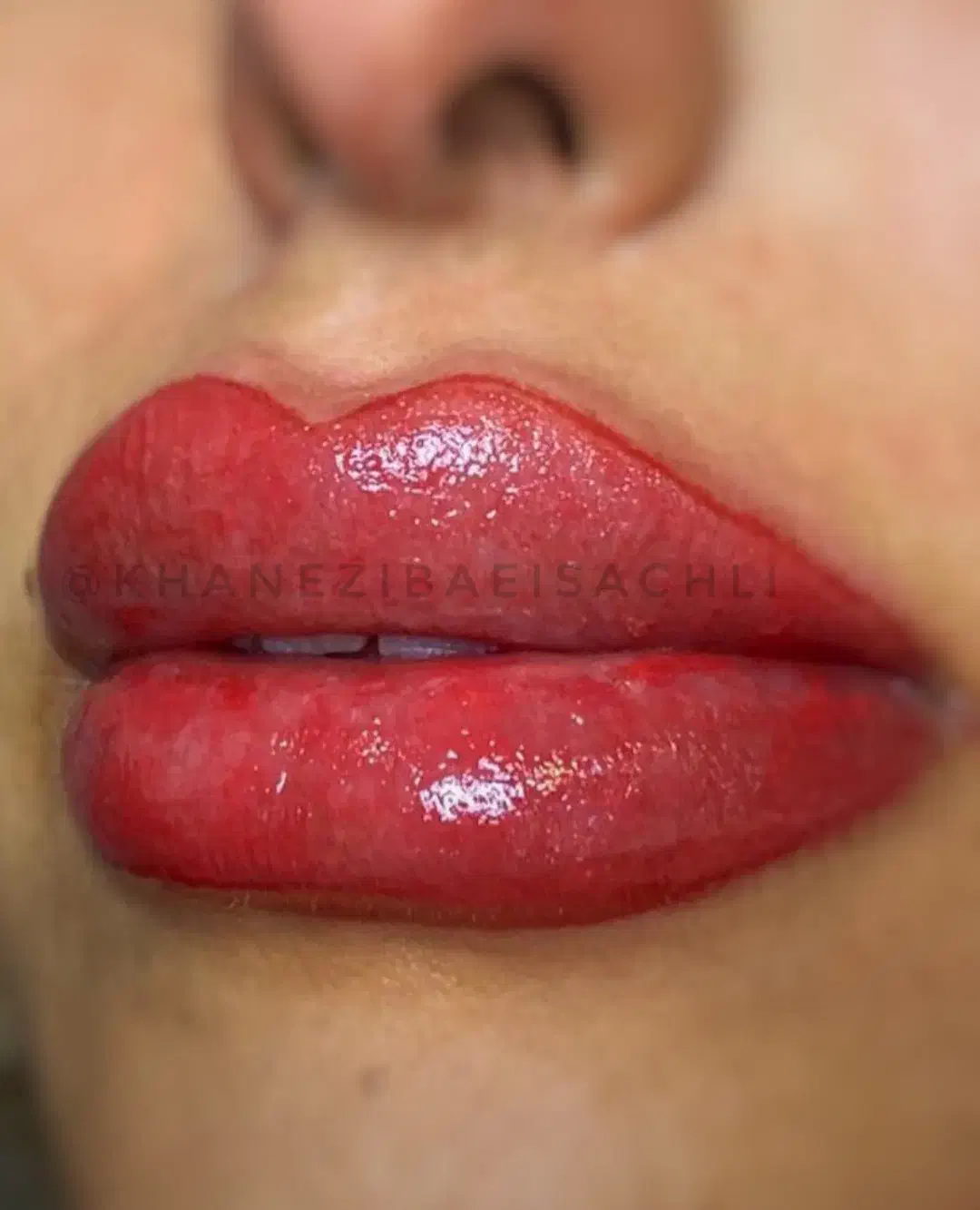 مدل فیبروز، شید لب|خدمات آرایشگری و زیبایی|فردیس, نسترن غربی|دیوار