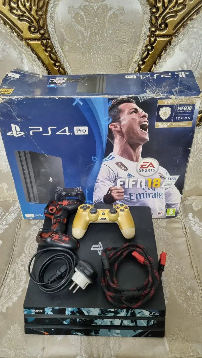 ps4 pro 1tra|کنسول، بازی ویدئویی و آنلاین|رشت, رودبارتان|دیوار