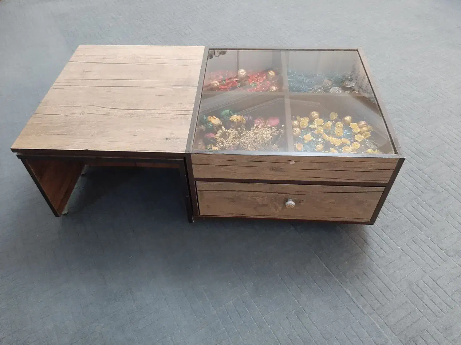 میز وسط mdfبا دو عسلی|مبلمان خانگی و میز عسلی|بندر انزلی, معلم|دیوار