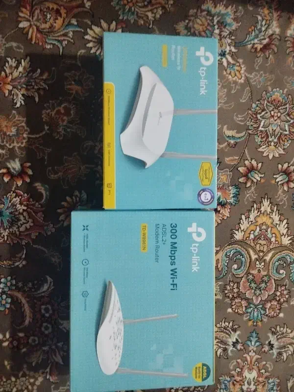 ۲عدد مودم tplink|مودم و تجهیزات شبکه|کرمانشاه, |دیوار