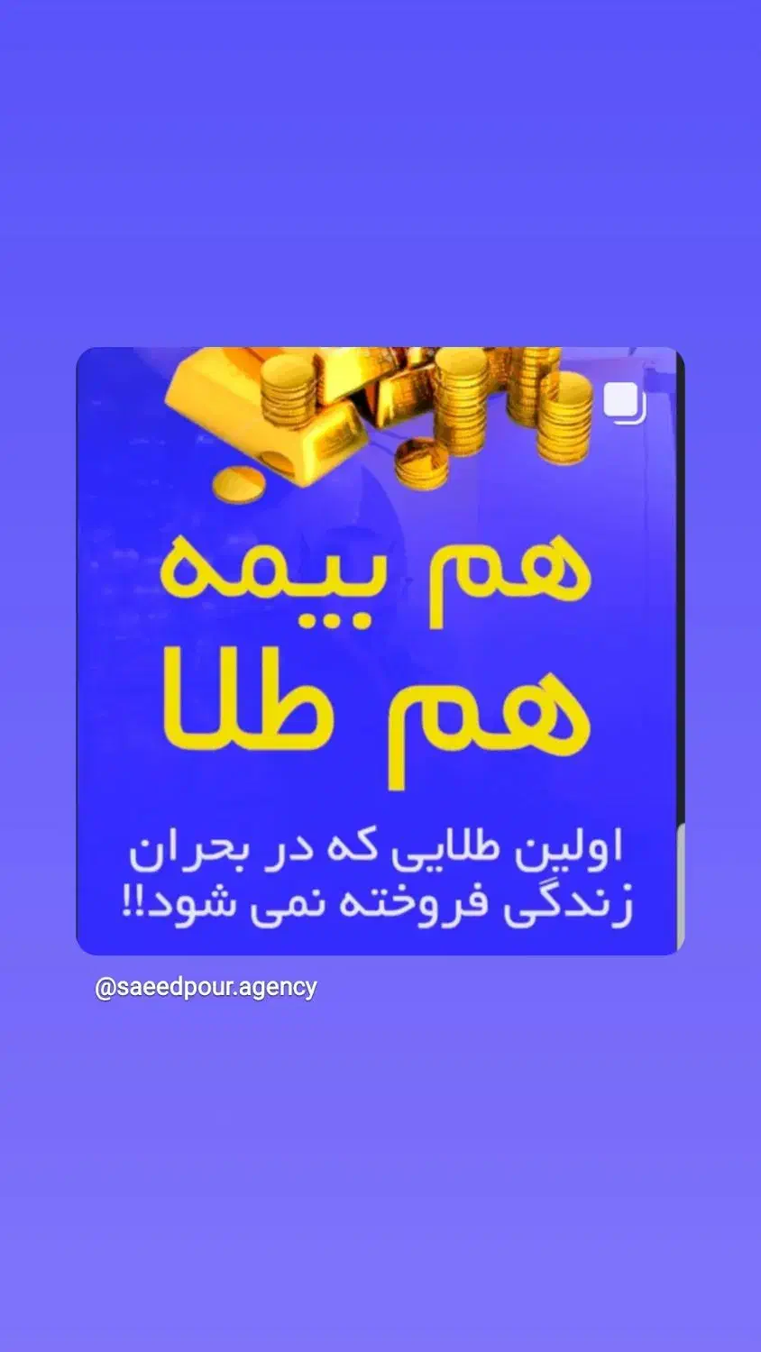 بیمه عمر با صندوق طلا|خدمات مالی، حسابداری، بیمه|تهران, نظامی گنجوی (توانیر)|دیوار