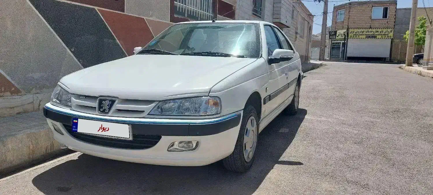 پژو پارس سفید مدل ۱۳۸۷|خودرو سواری و وانت|قیدار, |دیوار