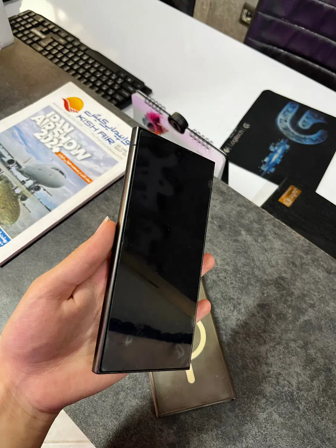 S24 ultra مشکی|موبایل|مشهد, امام رضا (ع)|دیوار