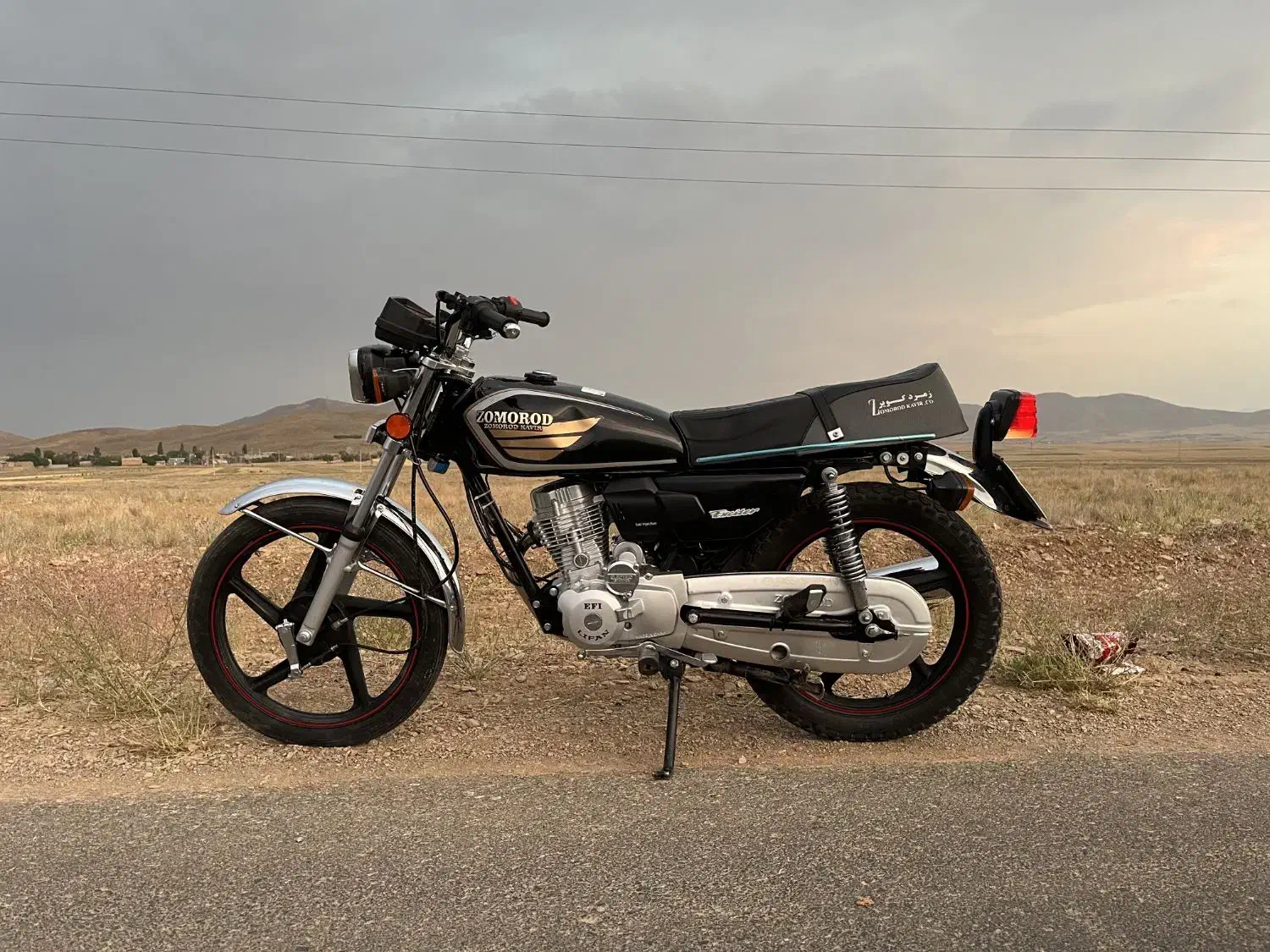 موتور ۱۲۵ زمرد کویر ۱۴۰۱|موتورسیکلت|بوئین و میاندشت, |دیوار