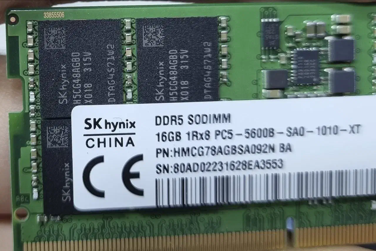 رم 16 گیگ DDR5 لپتاپ فرکانس 5600|قطعات و لوازم جانبی رایانه|بندر گناوه, |دیوار