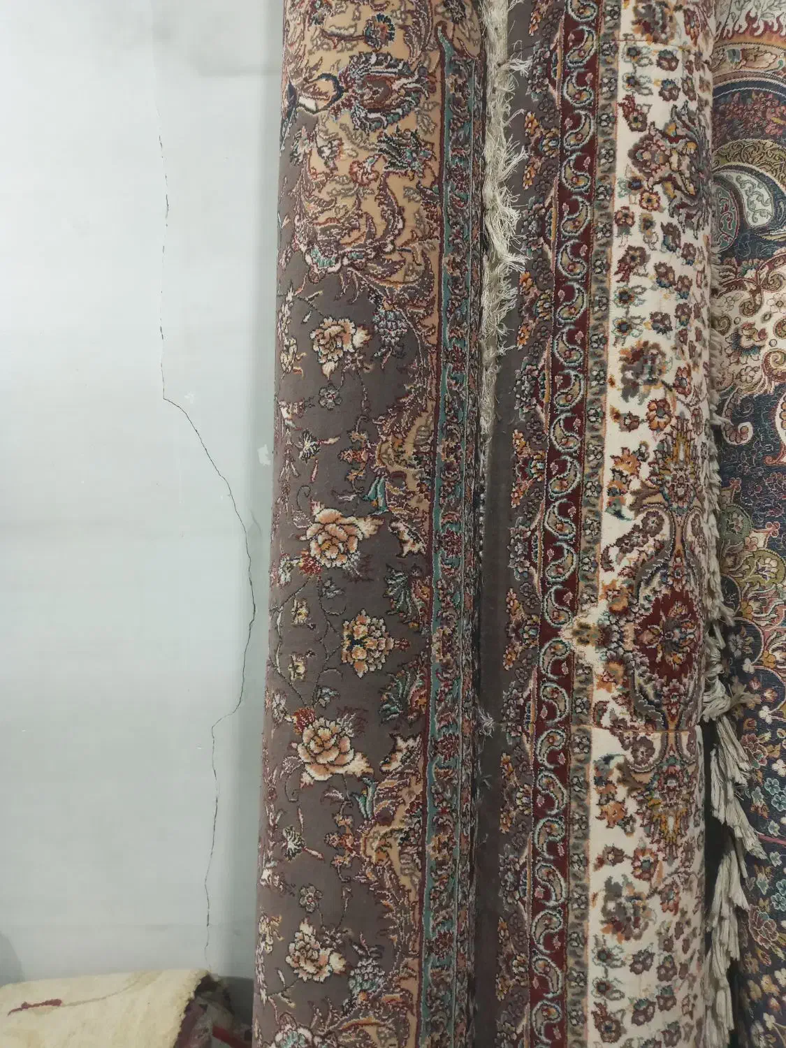 فرش ۷۰۰شانه اصل تراکم ۲۵۵۰ ۱۲ و۹متری|فرش|نقده, |دیوار