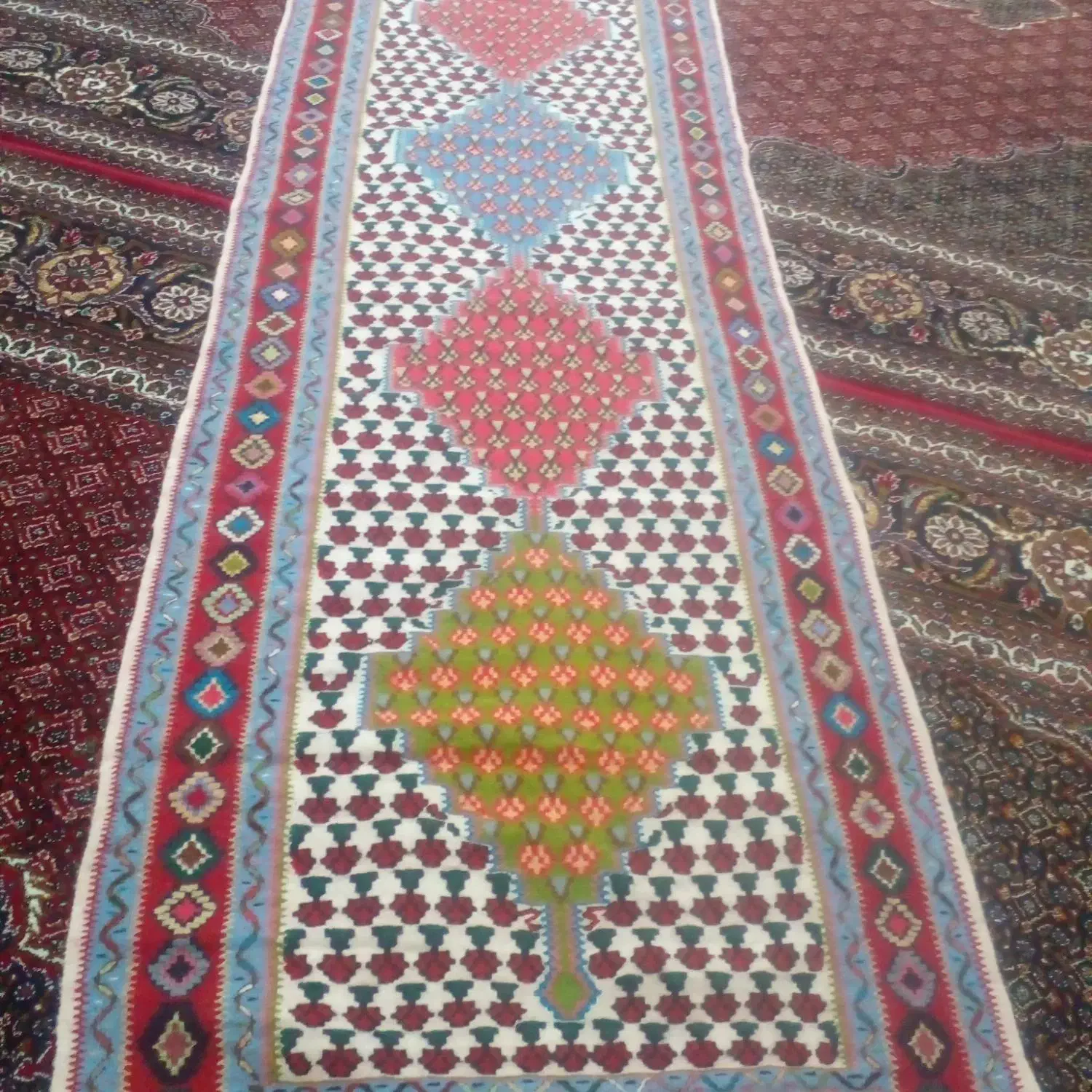 گلیم|گلیم، جاجیم، گبه|سنندج, |دیوار