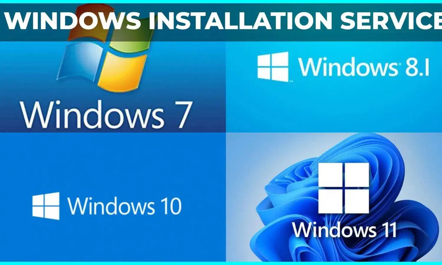 نصب ویندوز (۷، ۱۰، ۱۱) و نرمافزار|خدمات رایانهای و موبایل|تهران, حر|دیوار