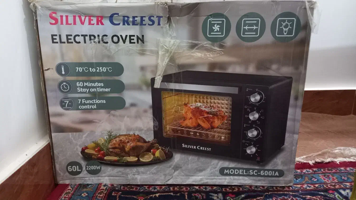 ماکروفر(سیلورکرست) نو|اجاق گاز و لوازم برقی پخت‌وپز|تبریز, |دیوار