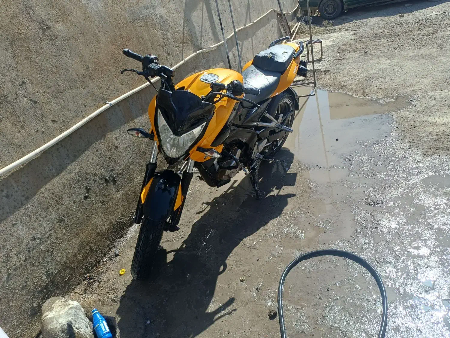 ns200 مزایده|موتورسیکلت|گلپایگان, |دیوار