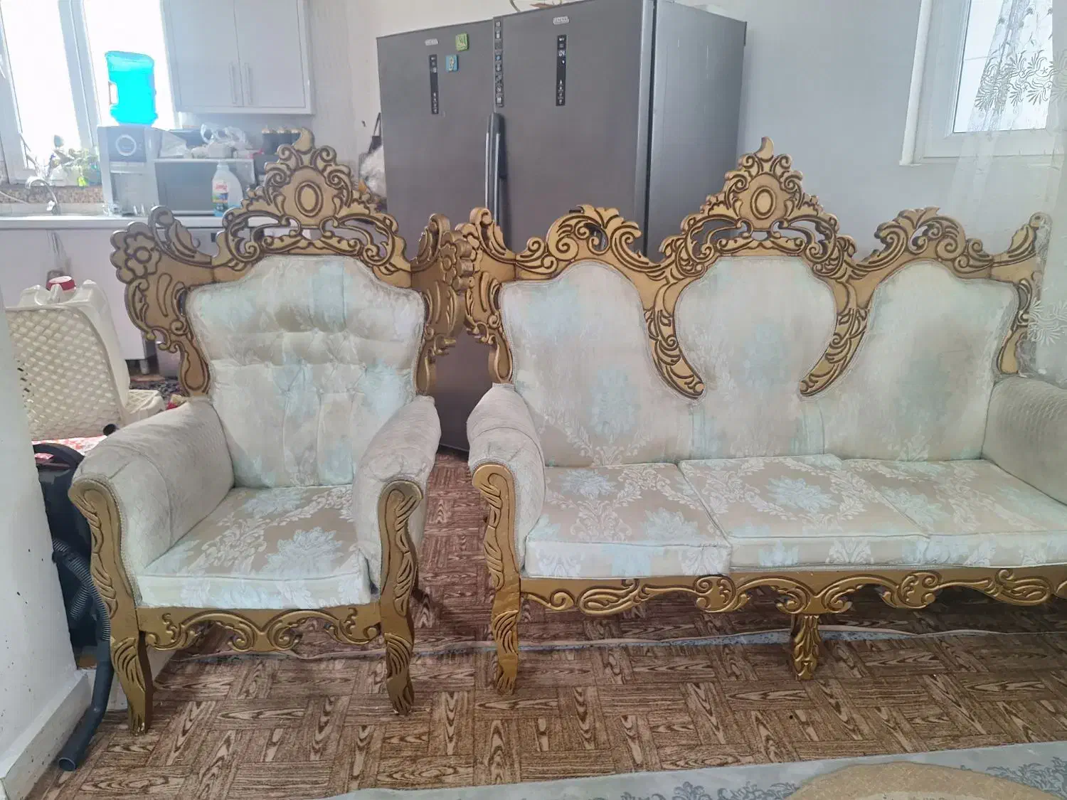 مبل سلطنتی و گل میز|مبلمان خانگی و میز عسلی|بوشهر, |دیوار