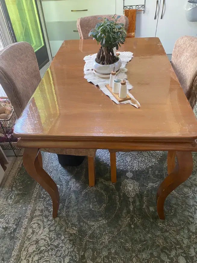 میز ناهار خوری ۴نفره|میز و صندلی غذاخوری|فردیس, منظریه|دیوار