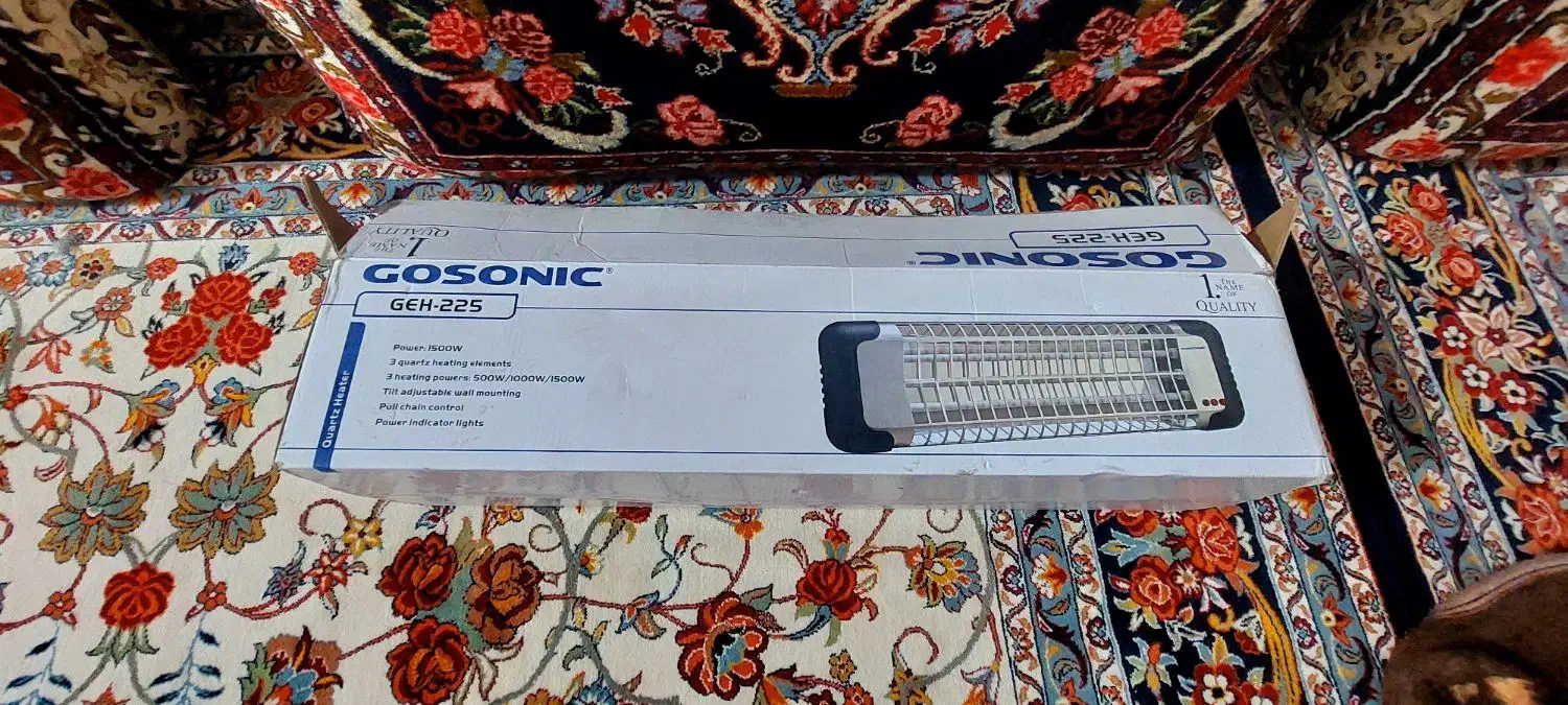 بخاری برقی دیواری گاسونیک|بخاری، هیتر، شومینه|کرمانشاه, |دیوار