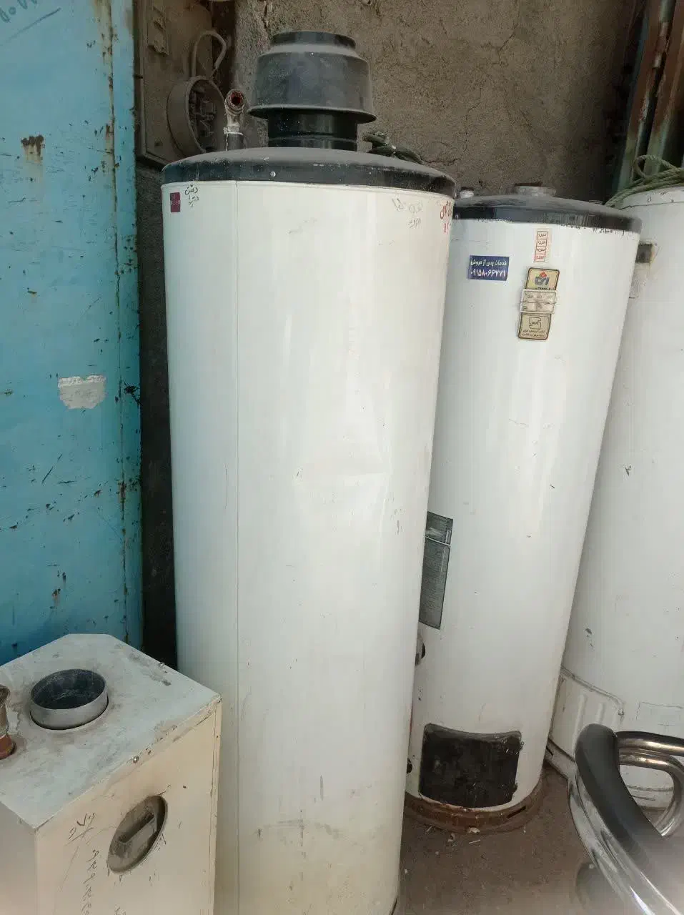 آبگرمکن زمینی دیواری منبعی|آبگرمکن، پکیج، شوفاژ|مشهد, امام رضا (ع)|دیوار