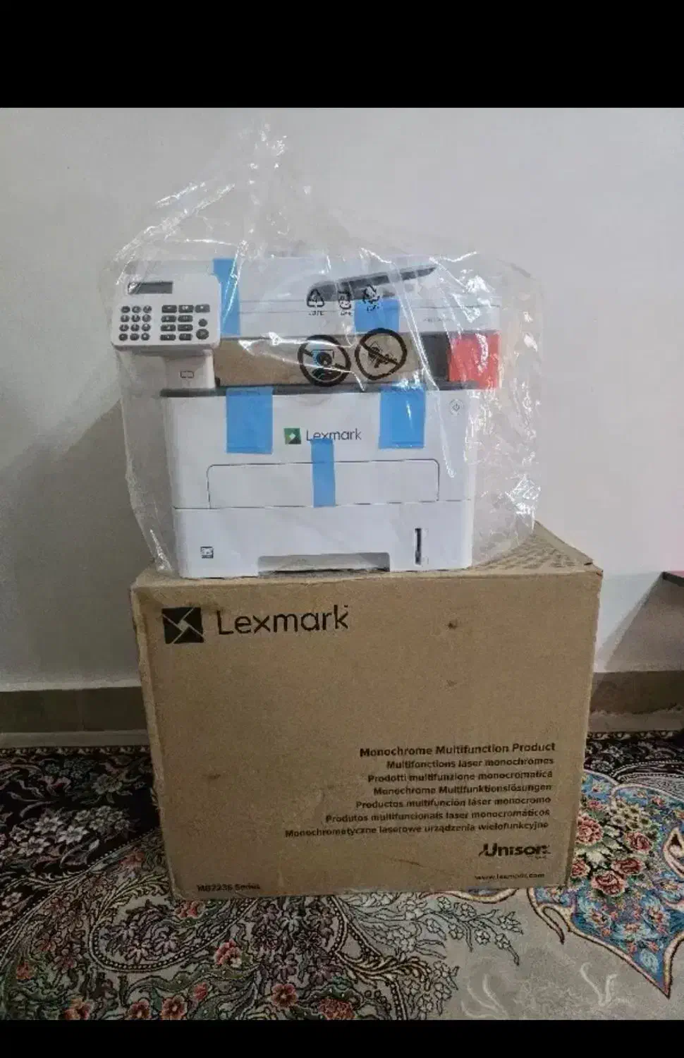پرینتر چهارکاره حرفه ای Lexmark|پرینتر، اسکنر، کپی، فکس|بوشهر, |دیوار