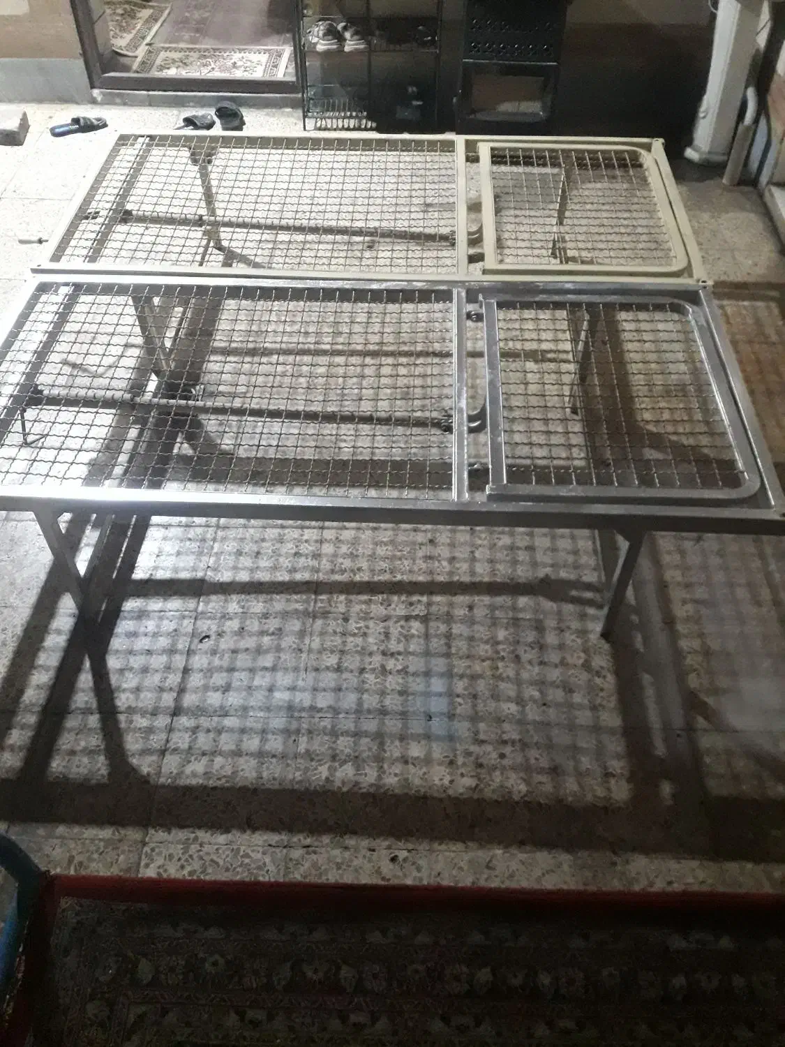 دوعددتخت بیماربه شرط سالم وتمیز|تخت و سرویس خواب|رامشیر, |دیوار