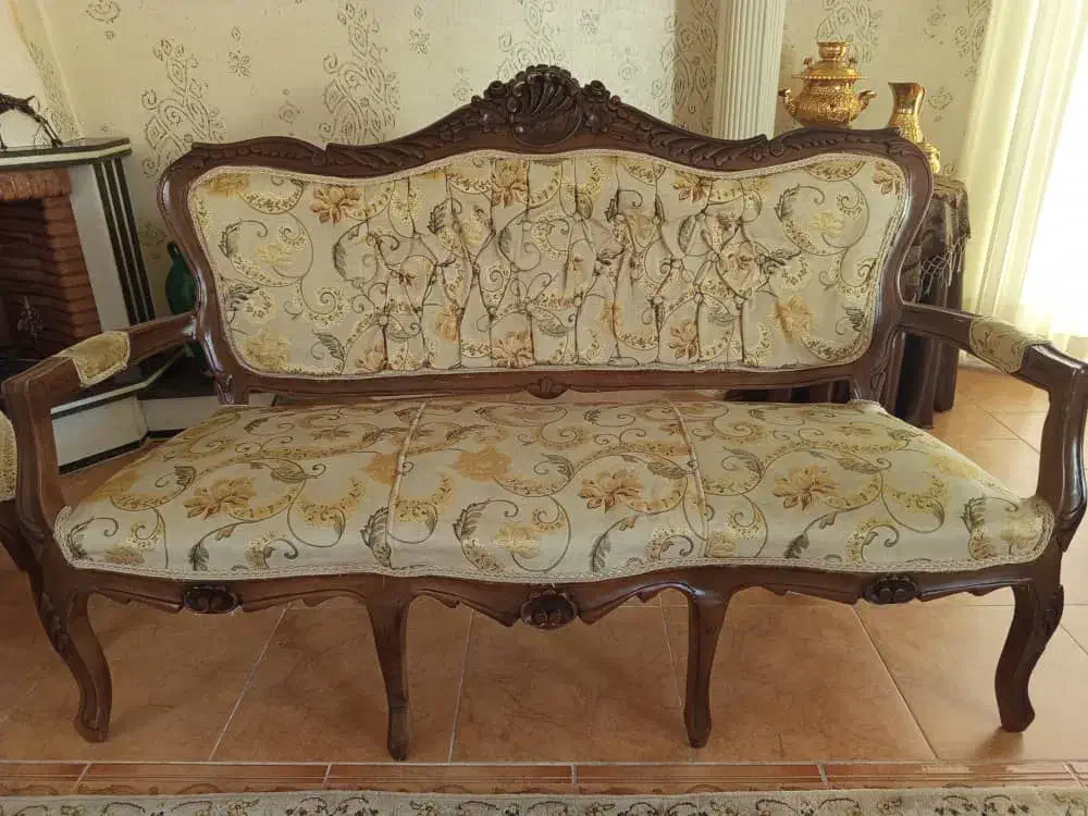 فروش ست کامل مبل و ناهار خوری ۸ نفره|مبلمان خانگی و میز عسلی|ری, سرتخت|دیوار