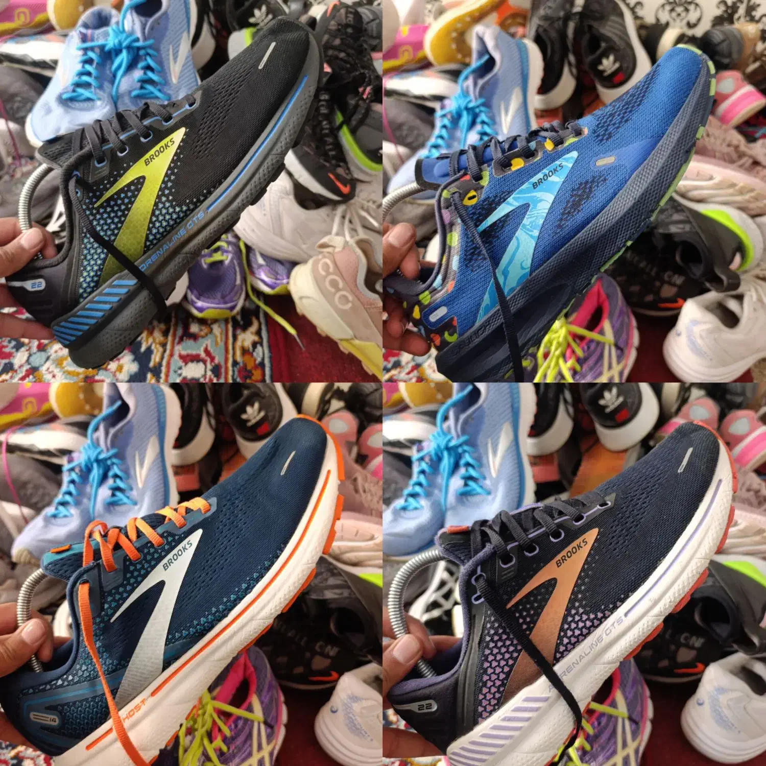 کفش کتونی استوک اورجینال تک و عمده|کیف، کفش، کمربند|شیراز, شهرک نیروی انتظامی|دیوار