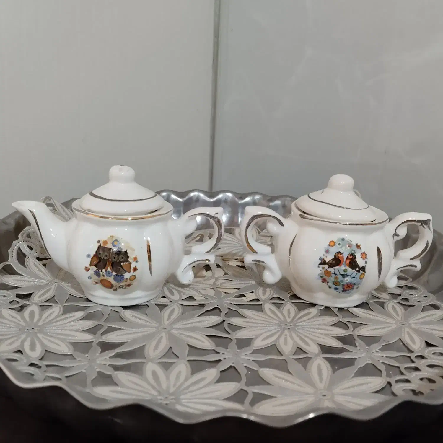 سرویس چایخوری مینیاتوری - مناسب دکوری|صنایع دستی و سایر لوازم تزئینی|قم, سید معصوم|دیوار