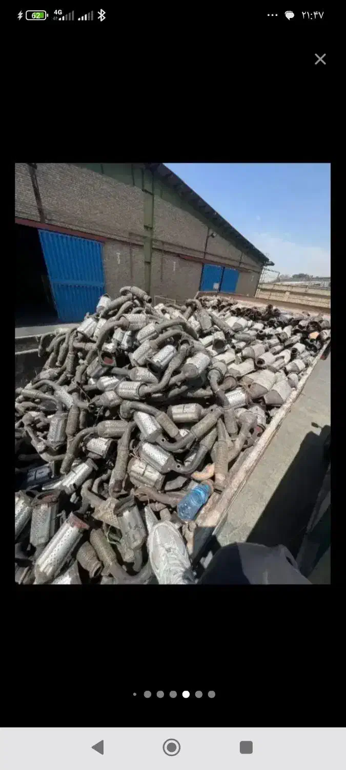 کاتالیزور کارکرده نو|قطعات یدکی و لوازم جانبی|شیراز, لاله|دیوار