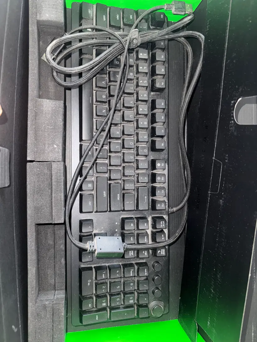 کیبورد razer huntsman elite با سوییچ بنفش|قطعات و لوازم جانبی رایانه|تهران, پردیسان|دیوار