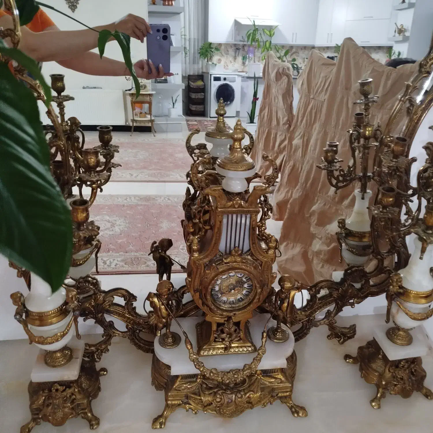 فروش میزو کنسول برنز|بوفه، ویترین، کنسول|شهریار, شهریار|دیوار