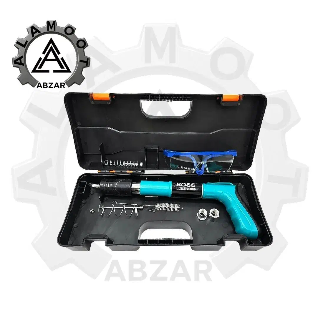 تفنگ میخکوب دستی با کیف باس 2-177|ابزارآلات|تهران, شادمان|دیوار