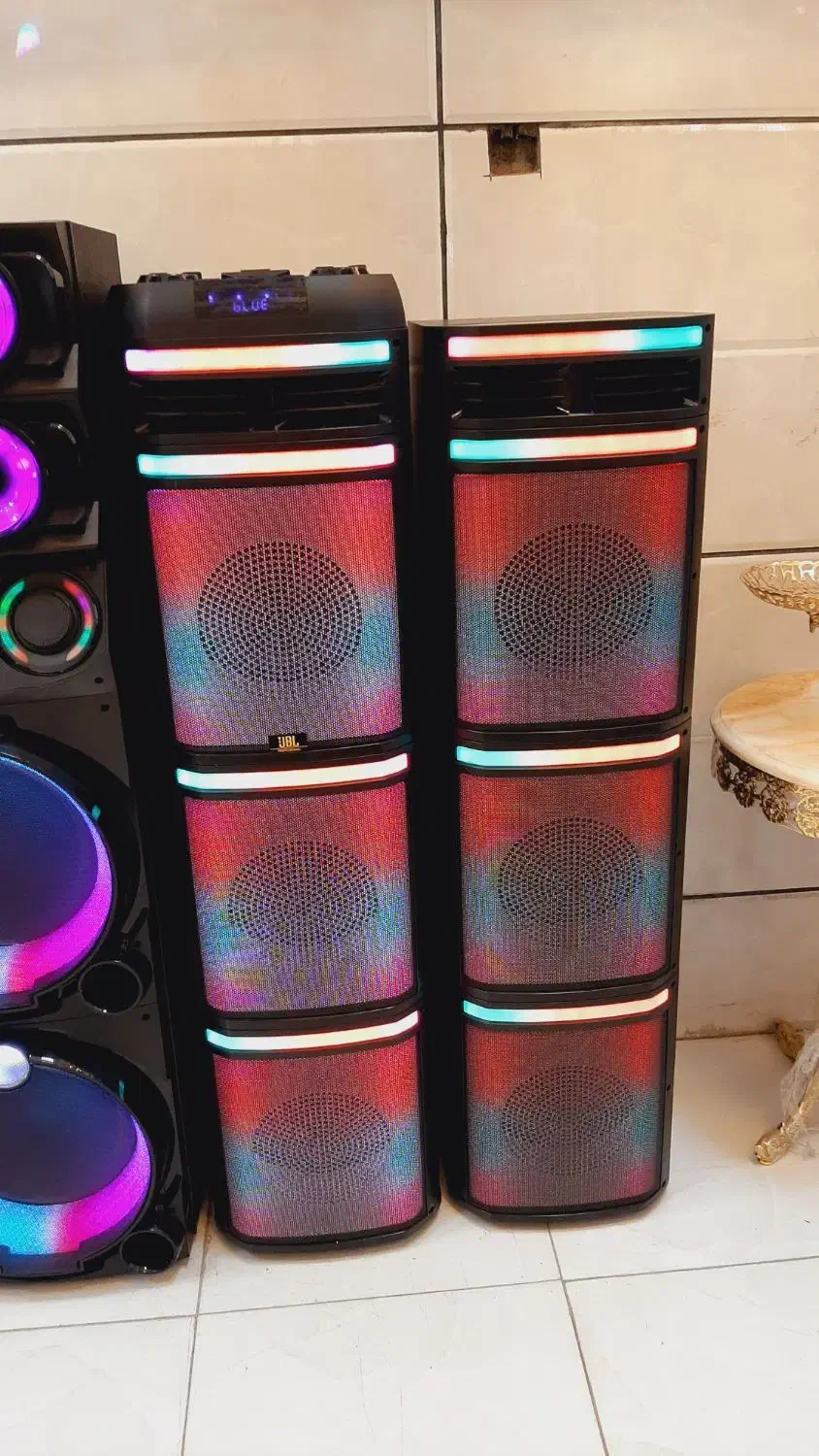 باند اسپیکر جفتی jbl rock کف قیمت سوگلی گلشهر|سیستم صوتی خانگی|زنجان, |دیوار