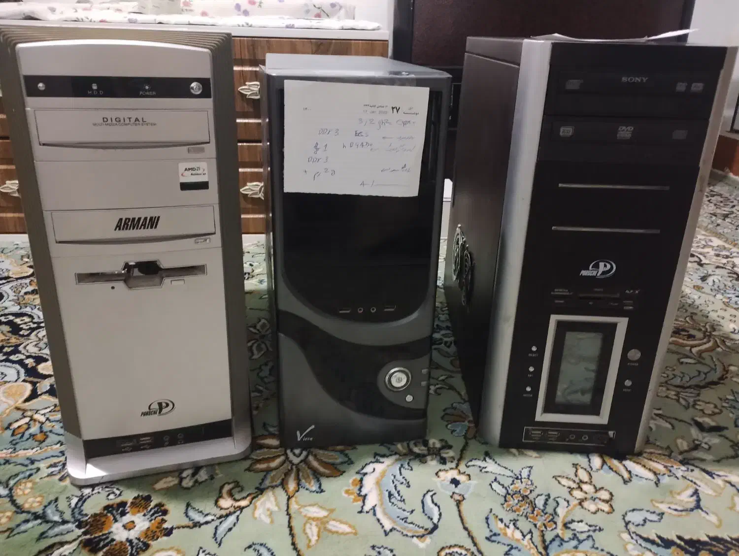 کیس سالم|رایانه رومیزی|قم, چهل درخت|دیوار