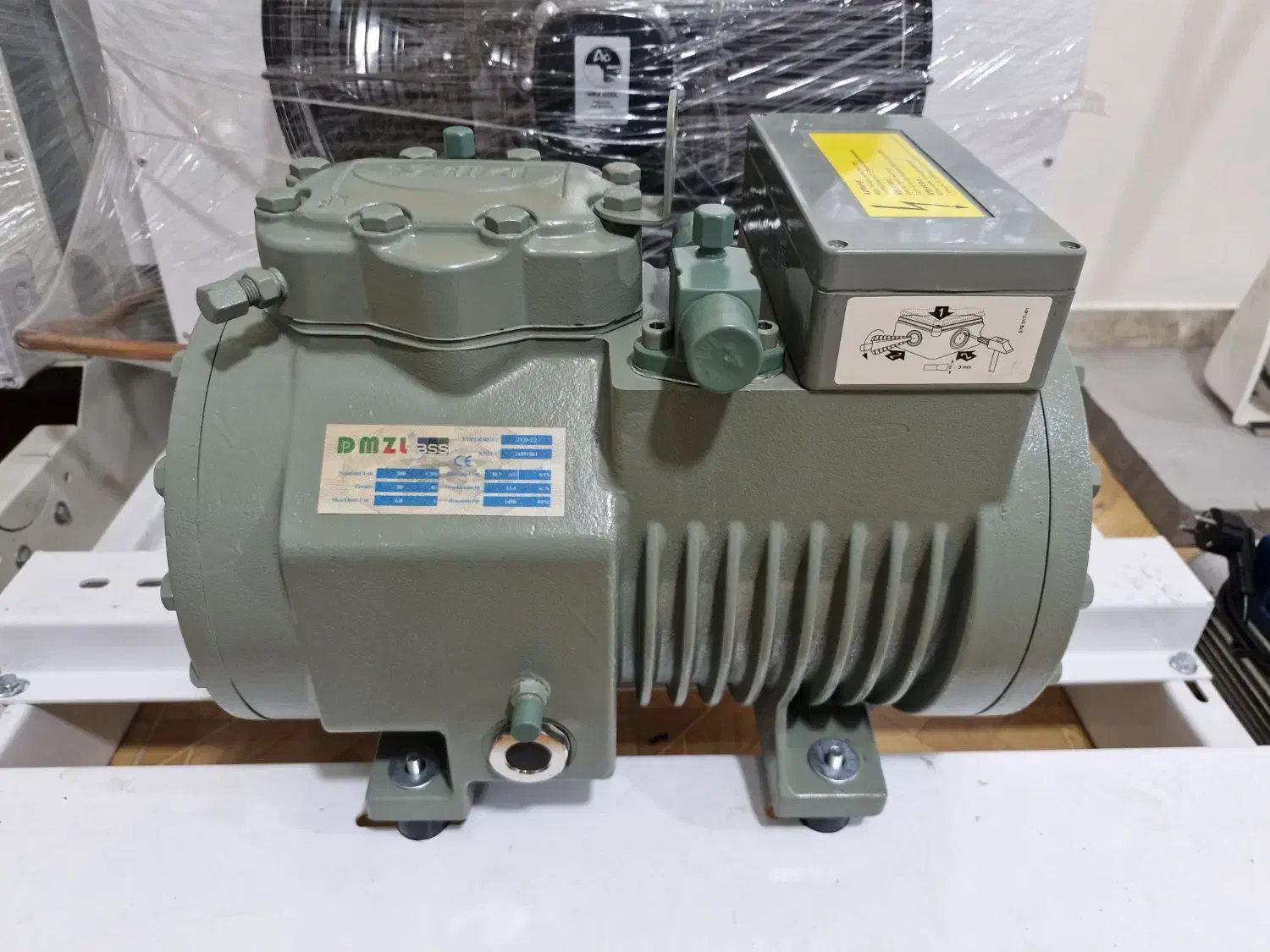 کندانسینگ سردخانه بالای صفری ۲ اسب آکبند|ماشینآلات صنعتی|کرج, حصارک بالا|دیوار