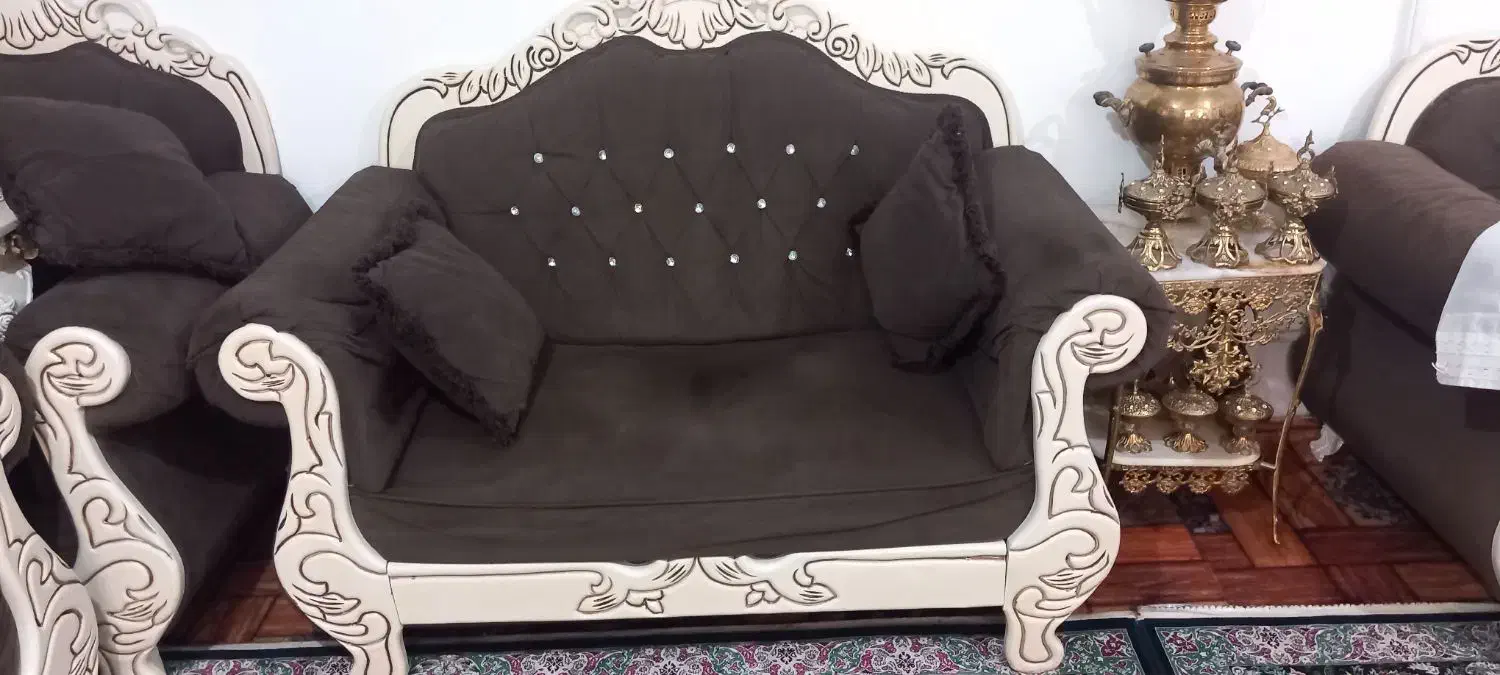 مبل نیمه سلطنتی|مبلمان خانگی و میز عسلی|میاندوآب, |دیوار