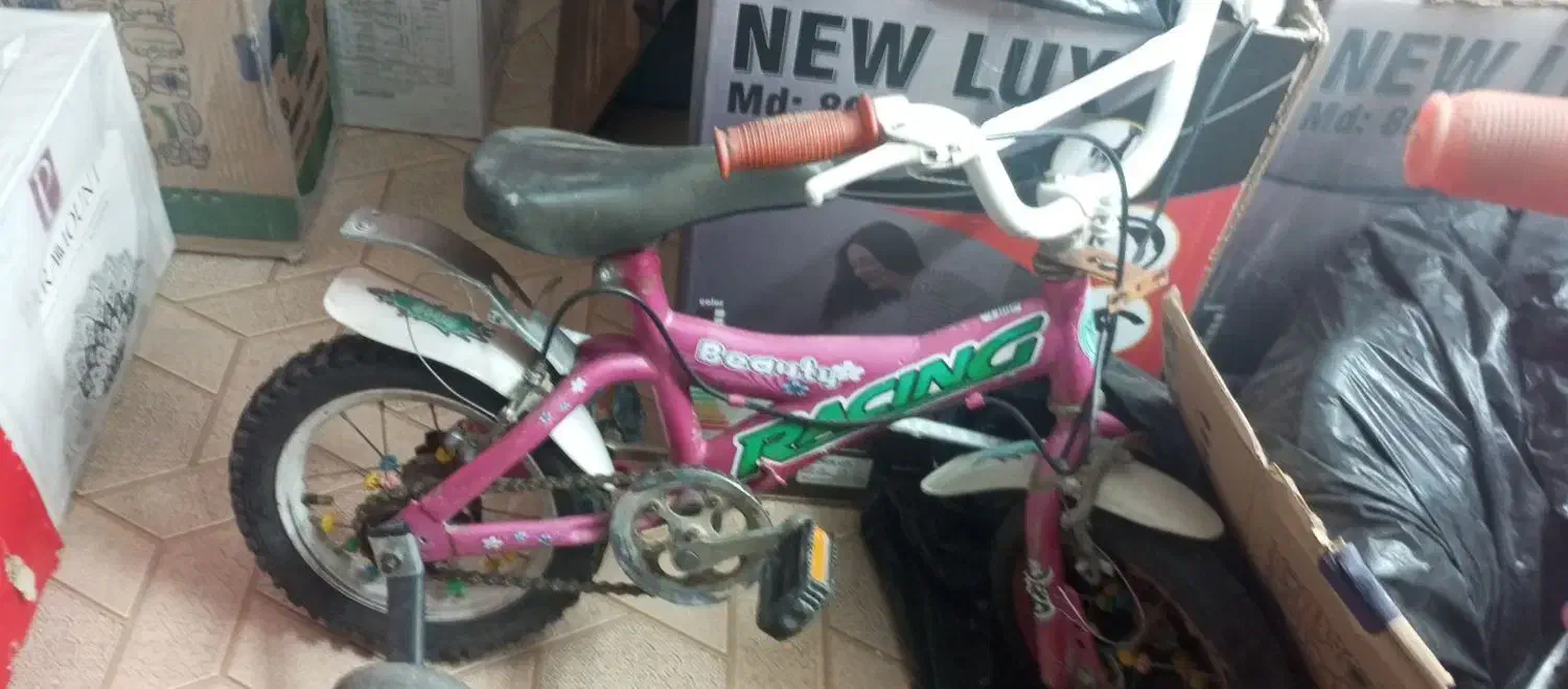 دوچرخه 16و 12اماده به سواری سرویس شده حراج|دوچرخه، اسکیت، اسکوتر|آباده, |دیوار