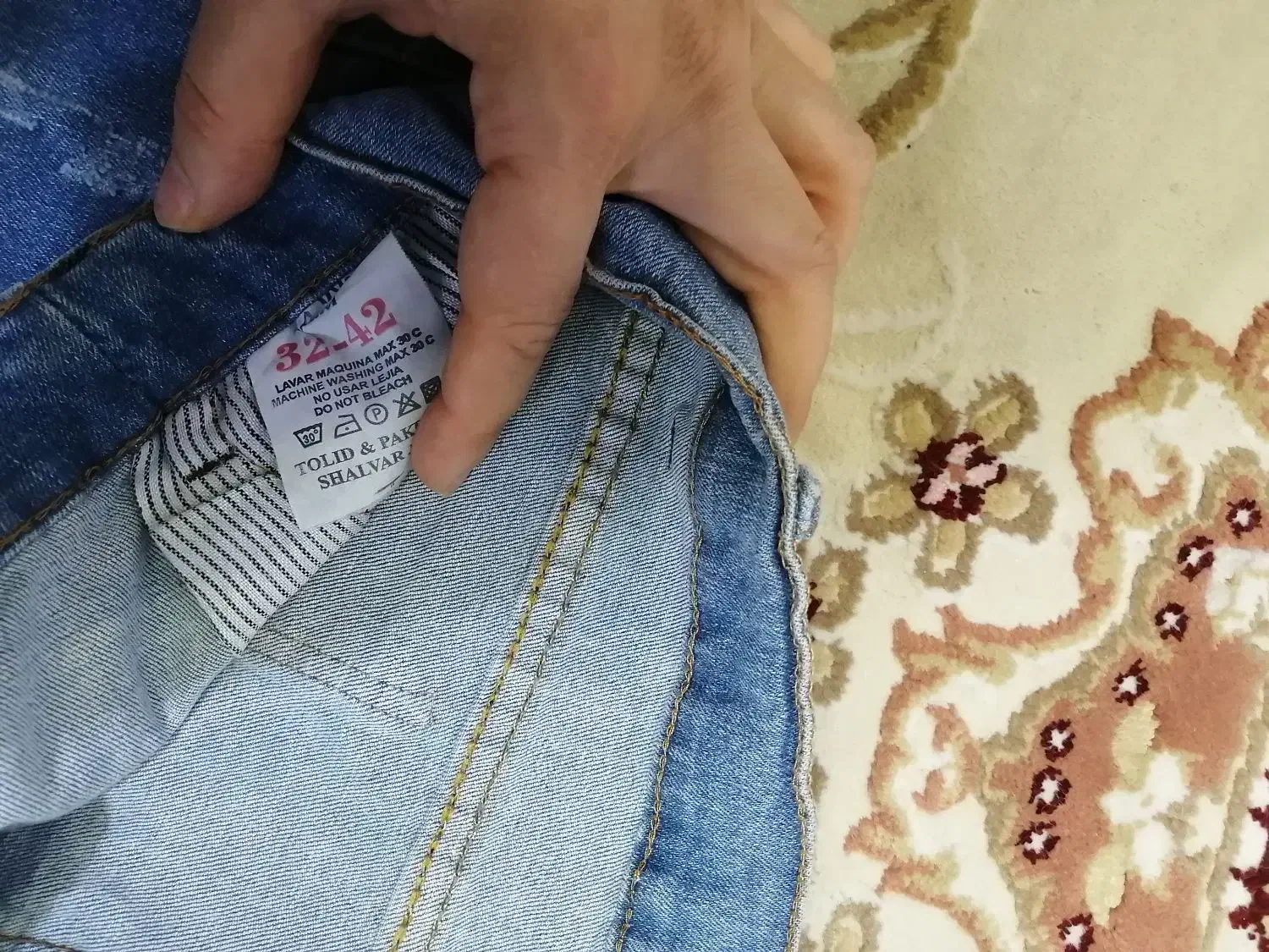 شلوار جین کاملا نو اصلا پوشیده نشده|لباس|اسلام‌شهر, مطهری|دیوار