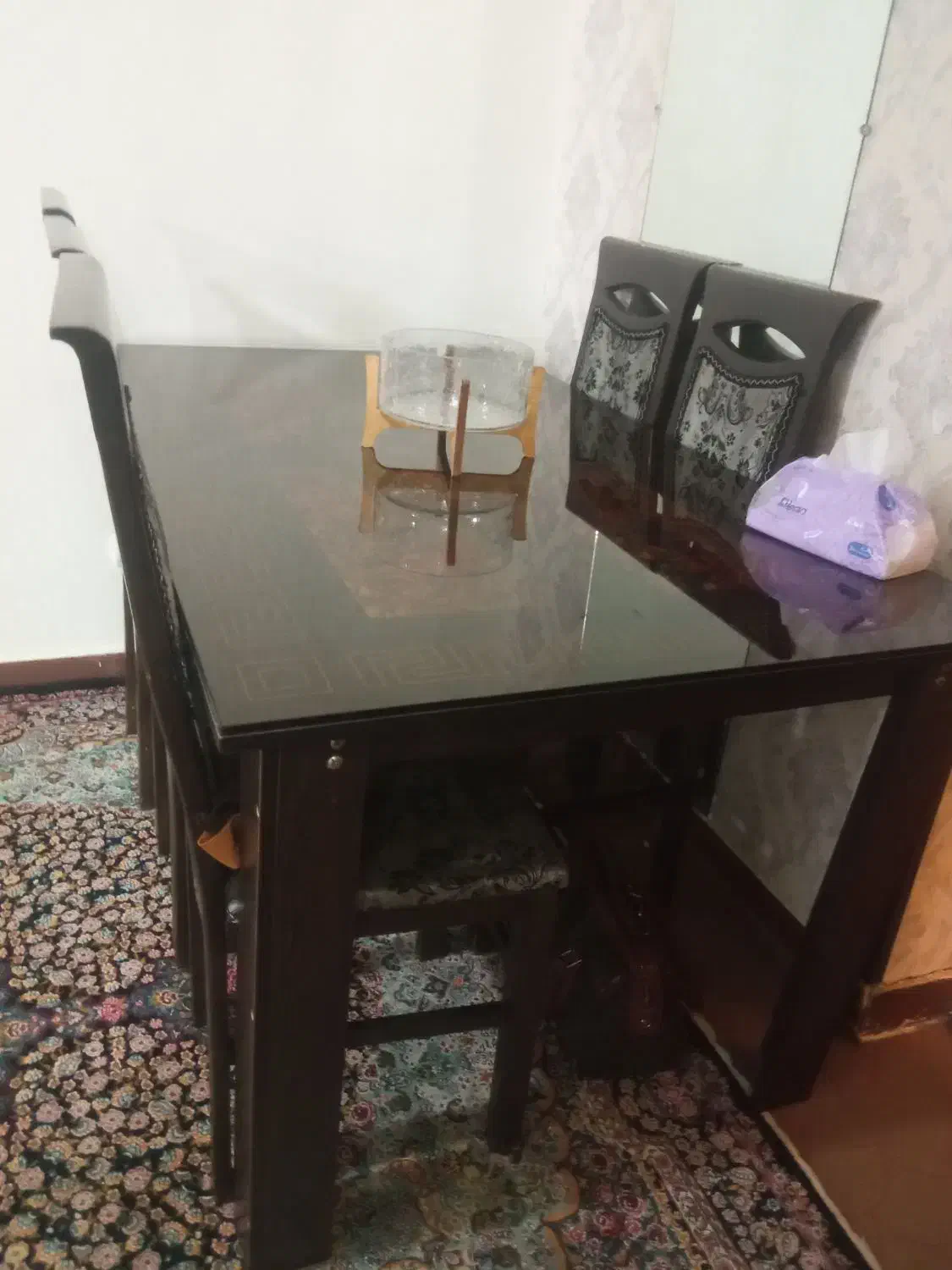 میز ناهارخوری شش نفره|میز و صندلی غذاخوری|ملارد, |دیوار