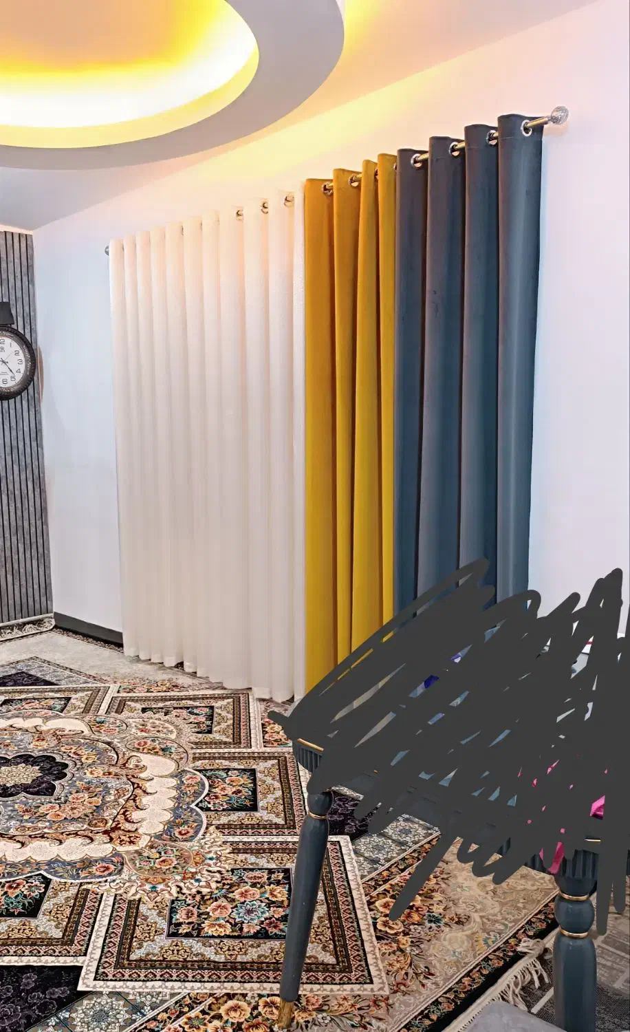 پرده فروشی|پرده، رانر، رومیزی|زابل, |دیوار