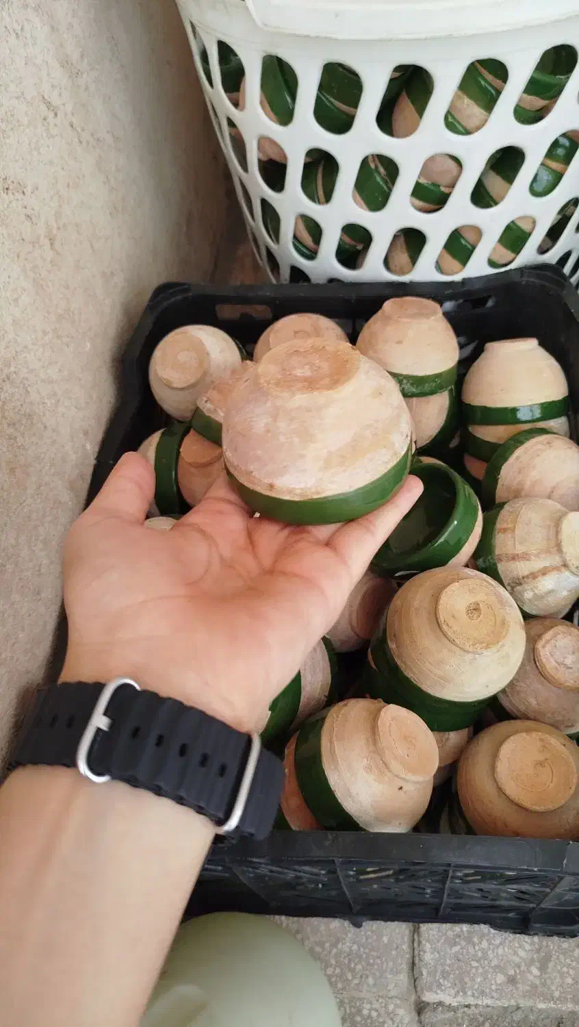 ماست خوری سفالی|صنایع دستی و سایر لوازم تزئینی|قم, زاویه|دیوار