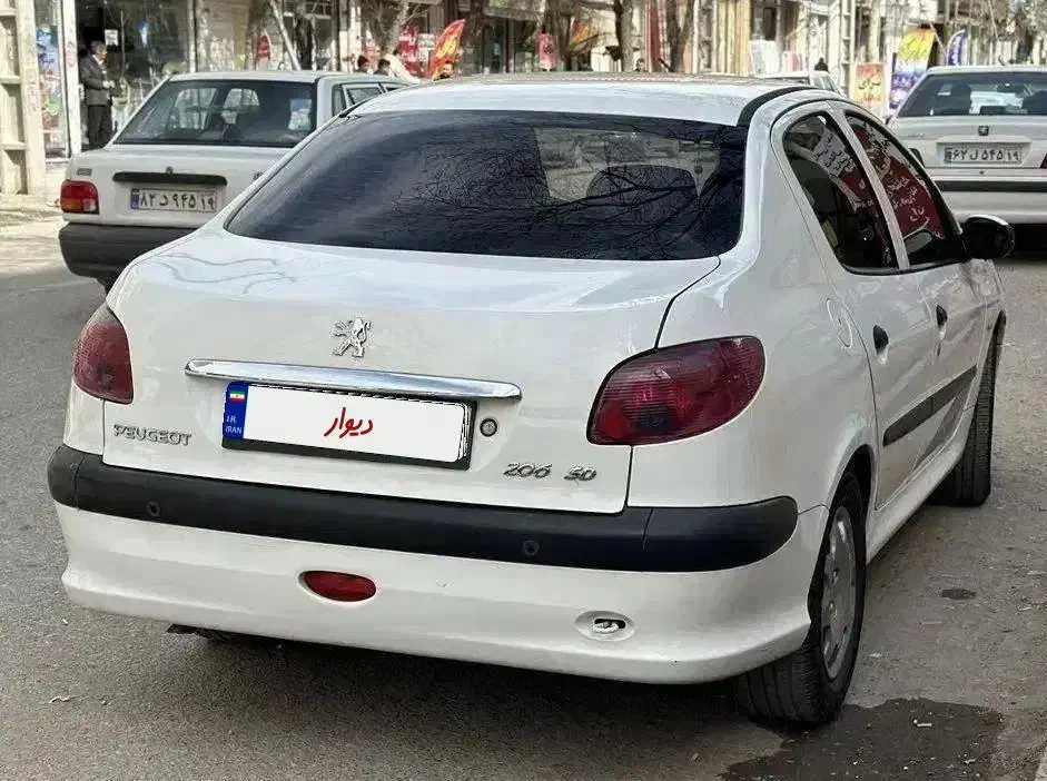 206sd v8 فول|خودرو سواری و وانت|کرمانشاه, |دیوار