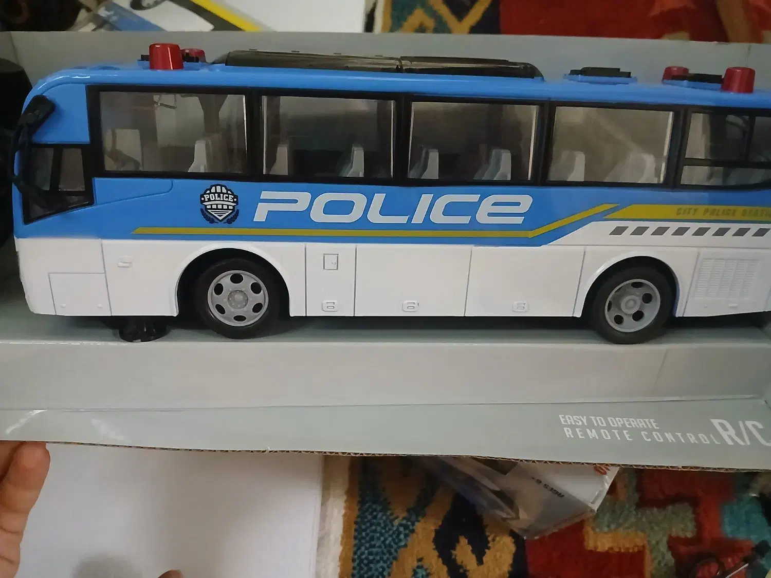 اتوبوس پلیسی کنترلی|اسباب‌‌بازی|چهاردانگه (تهران), |دیوار