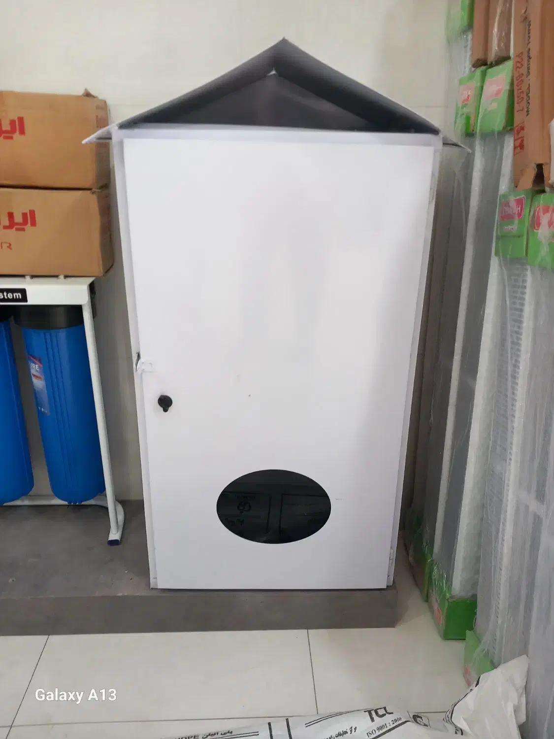 کاور پکیج محافظ در مقابل باد و آب|آبگرمکن، پکیج، شوفاژ|آمل, |دیوار