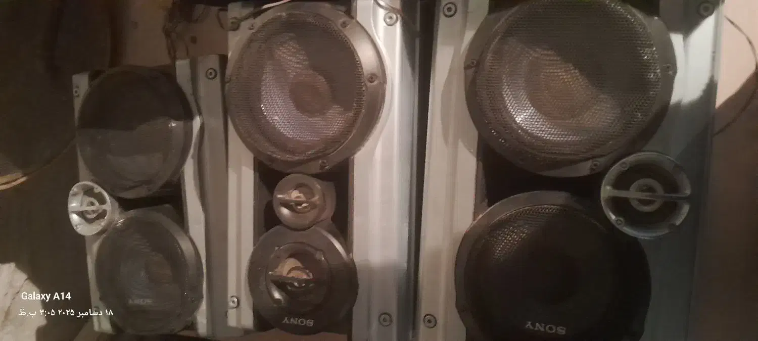 شبط سونی اصل سه سی دی خ ر به باند وساب بسارقوی|سیستم صوتی خانگی|سنندج, |دیوار