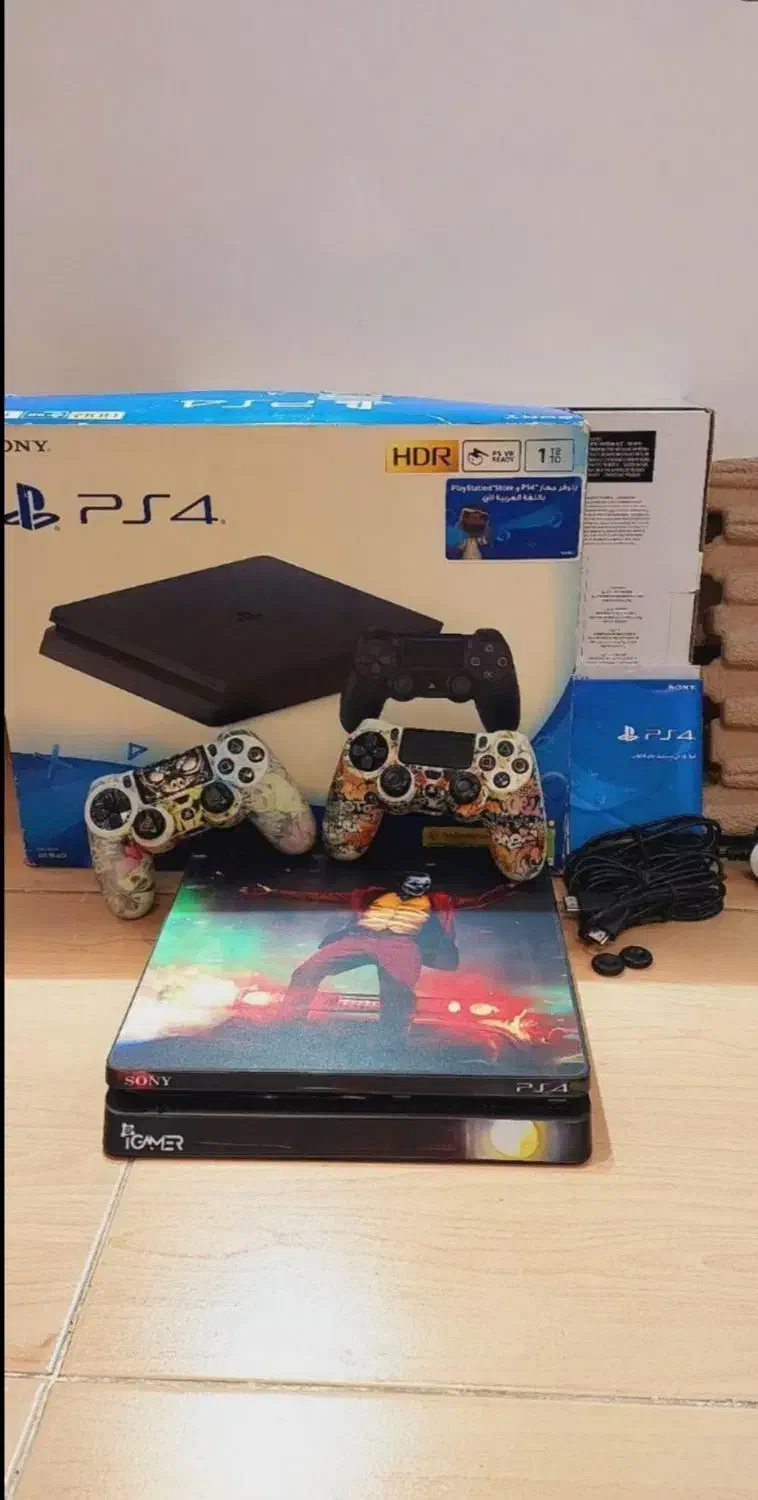 پی اس فور اسلیم یک ترابایت دو دسته اکانت هکی سالم|کنسول، بازی ویدئویی و آنلاین|بروجرد, |دیوار