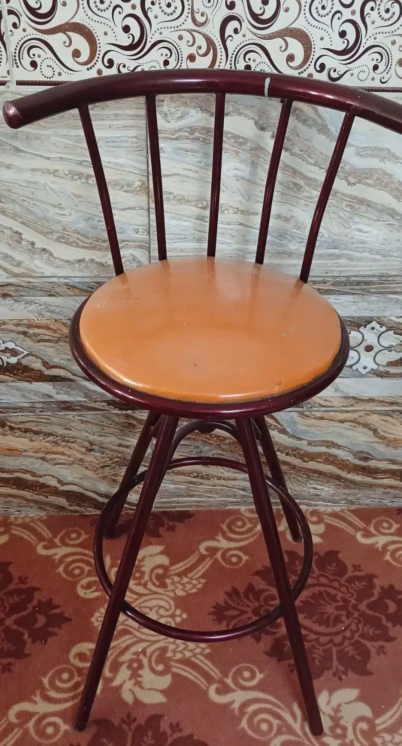 صندلی پایه بلند چرخشی|صندلی و نیمکت|شیراز, شهرک مهدیآباد|دیوار