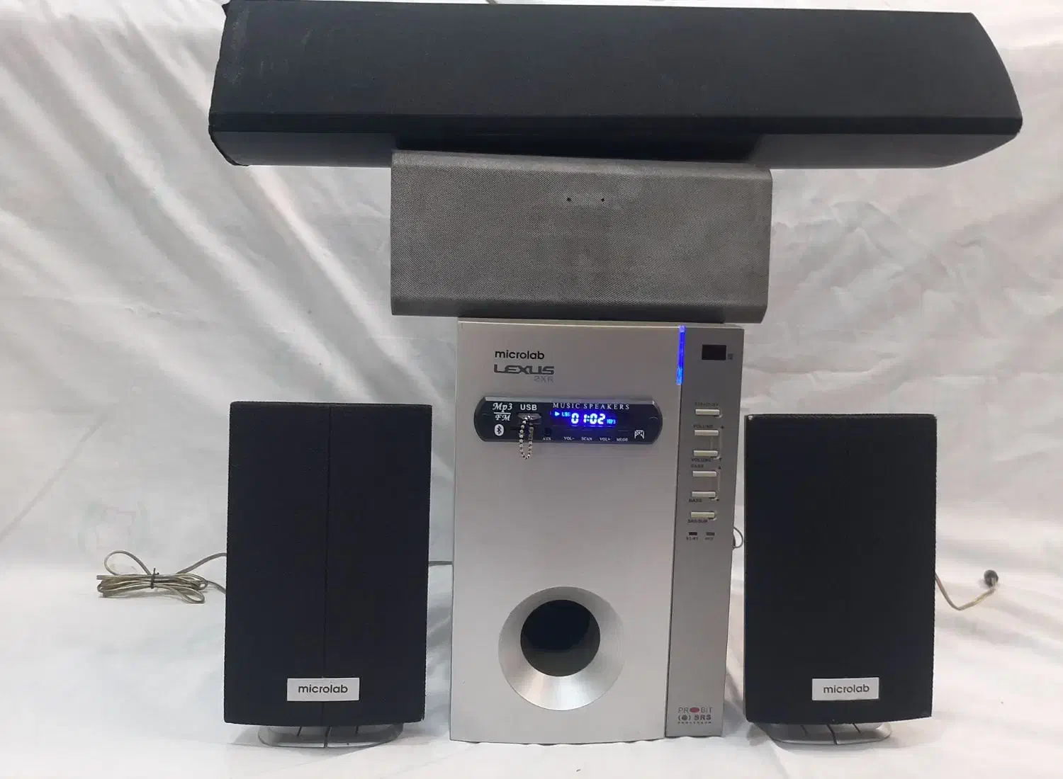 ضبط صوت سونی سامسونگ فلش خور بلوتوث دار|سیستم صوتی خانگی|تهران, تسلیحات|دیوار