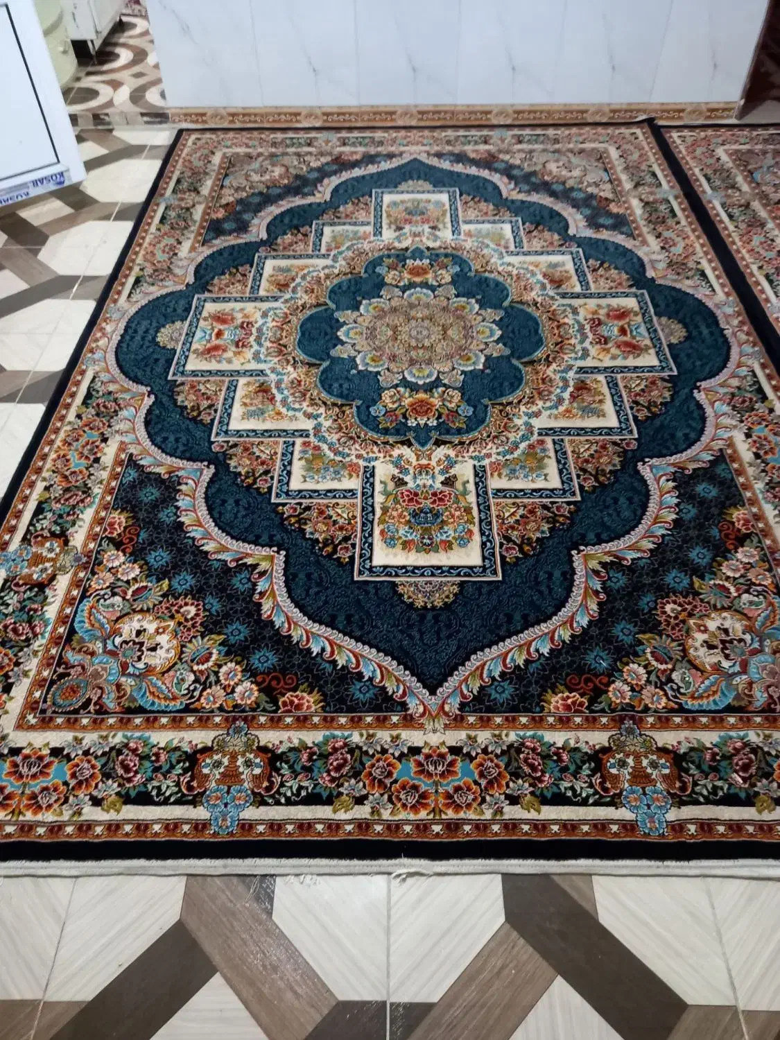 ۴ عدد فرش|فرش|کوهدشت, |دیوار